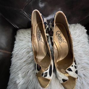 Carlos Santana size 6 animal print